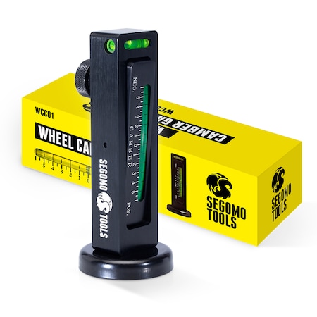 Segomo Tools Adjustable Univ.l Magn. Camber/Castor Wheel Gauge Strut Alignment Tool GTY-WCC01